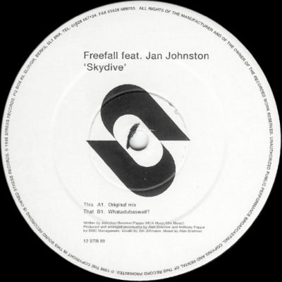 FREEFALL FEAT. JAN JOHNSTON - Skydive