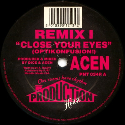 ACEN - Close Your Eyes (Remixes)
