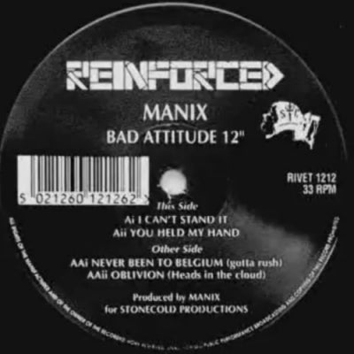 MANIX - Bad Attitude 12"