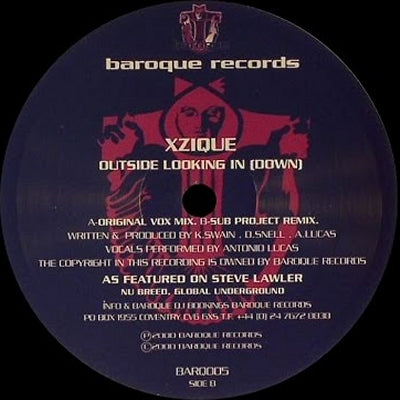 XZIQUE - Outside Looking In (Down)