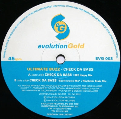 ULTIMATE BUZZ - Check Da Bass