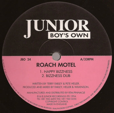 ROACH MOTEL - Happy Bizziness / Wild Luv
