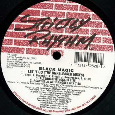 BLACK MAGIC - Let it go (UNRELEASED MIXES)