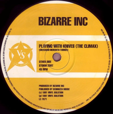 BIZARRE INC - The Climax - Playing With Knives