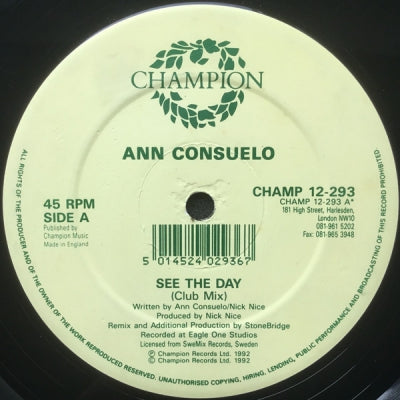 SUBTERRANIA feat. ANN CONSUELO - See The Day