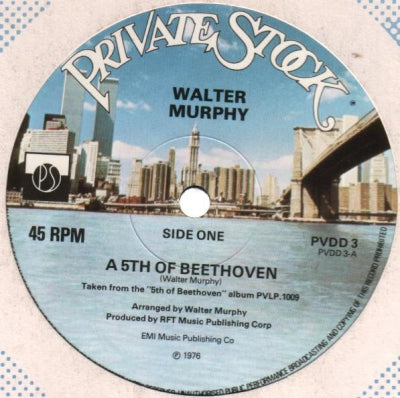 WALTER MURPHY - A 5th Of Beethoven / The Music Will Not End / Dance Your Face Off