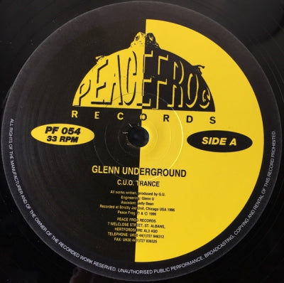 GLENN UNDERGROUND - C.U.O. Trance