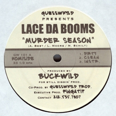LACE DA BOOMS - Murder Season