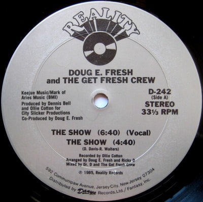 DOUG E. FRESH AND THE GET FRESH CREW - The Show / La-Di-Da-Di