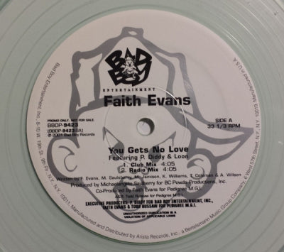 FAITH EVANS - You Gets No Love / Back To Love