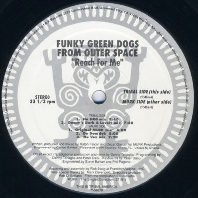 FUNKY GREEN DOGS FROM OUTER SPACE - Reach For Me