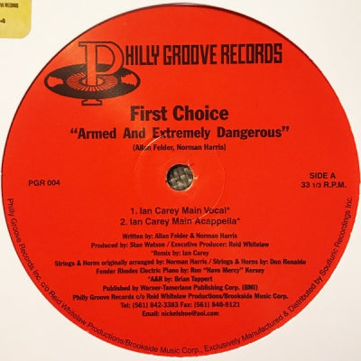 FIRST CHOICE - Armed And Extremely Dangerous