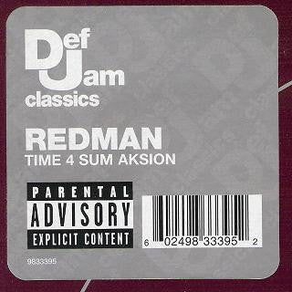 REDMAN - Time 4 Sum Aksion / Rated "R"