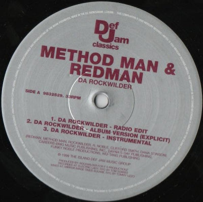 METHOD MAN & REDMAN - Da Rockwilder