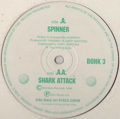 SHARKEY - Spinner / Shark Attack