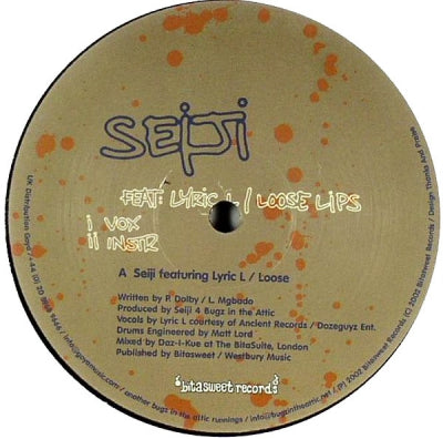 SEIJI FEATURING LYRIC L - Loose Lips