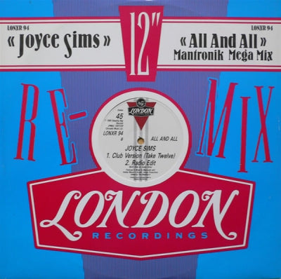 JOYCE SIMS - All And All