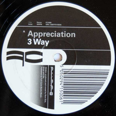 3 WAY - Appreciation / Price Of Fame