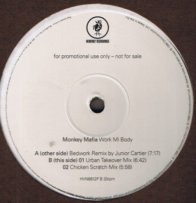 MONKEY MAFIA - Work Mi Body