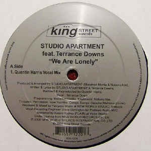 STUDIO APARTMENT FEAT TERRANCE DOWNS - We Are Lonely