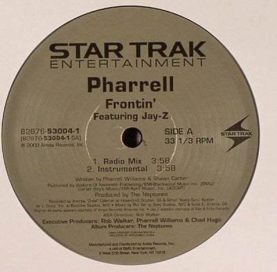 PHARRELL FEATURING JAY-Z - Frontin'
