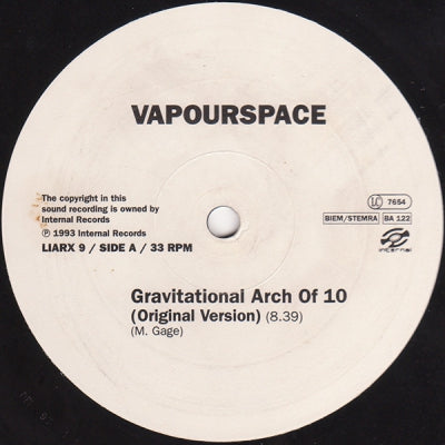 VAPOUR SPACE - Gravitational Arch of 10