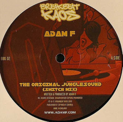 ADAM F / DJ FRESH - The Original Junglesound E.P.