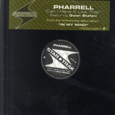 PHARRELL - Can I Have It Like That Featuring Gwen Stefani.