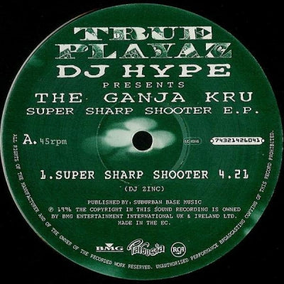 DJ HYPE PRESENTS THE GANJA KRU - Super Sharp Shooter E.P