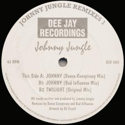 JOHNNY JUNGLE - Johnny Jungle Remixes 1