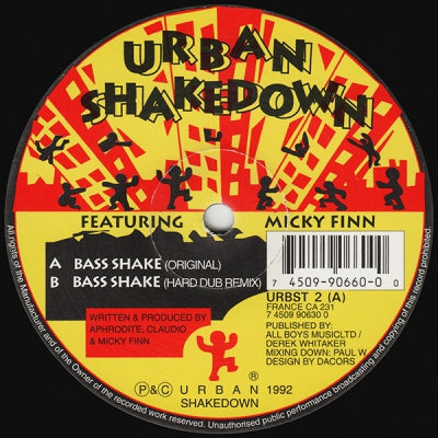 URBAN SHAKEDOWN FEATURING MICKY FINN - Bass Shake
