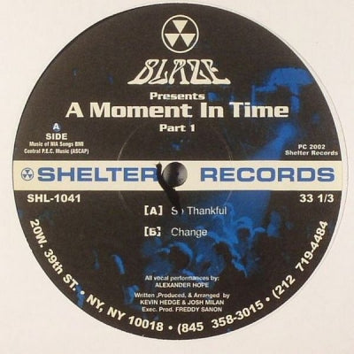 BLAZE - A Moment In Time - "So Thankful" "Change"