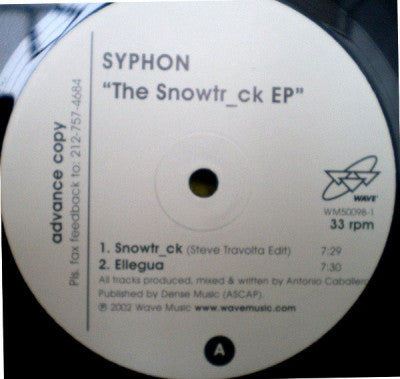 SYPHON - The Snowtr_ck EP