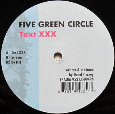 FIVE GREEN CIRCLE - Text XXX