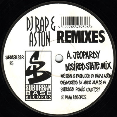 DJ RAP & ASTON - Jeopardy (Remixes)