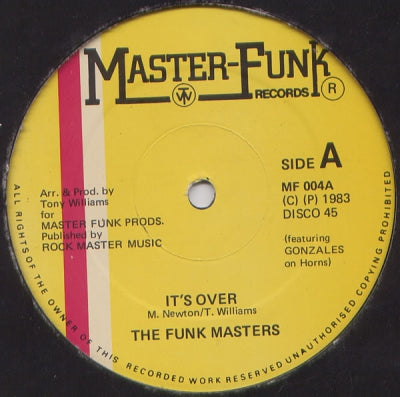 THE FUNK MASTERS - It's Over