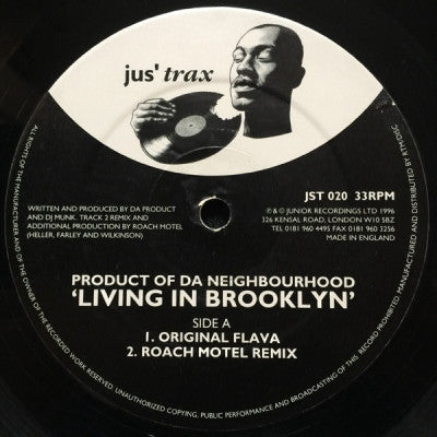 PRODUCT OF DA NEIGHBOURHOOD - Living In Brooklyn