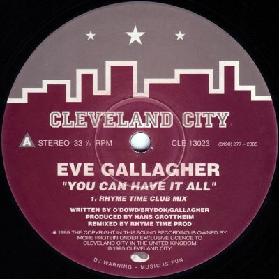 EVE GALLAGHER - You Can Have It All
