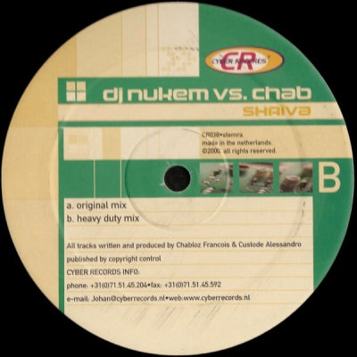 DJ NUKEM VS. CHAB - Shaiva