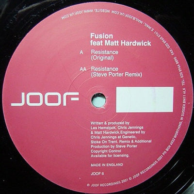 FUSION FEAT. MATT HARDWICK - Resistance