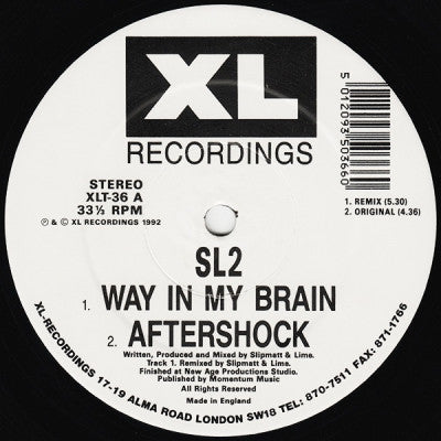 SL2 - Way In My Brain (Remix)
