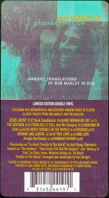BOB MARLEY AND THE WAILERS - Dreams Of Freedom-Ambient Translations Of Bob Marley In Dub.