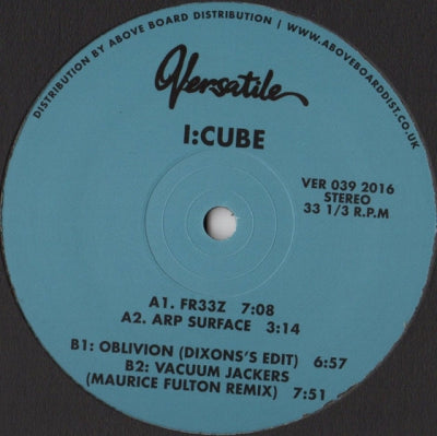 I:CUBE - FR33Z / Arp Surface / Oblivion / Vacuum Jackers