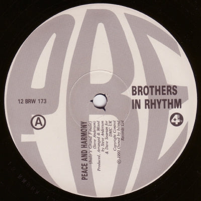 BROTHERS IN RHYTHM - Peace And Harmony / Brothers In Rhythm