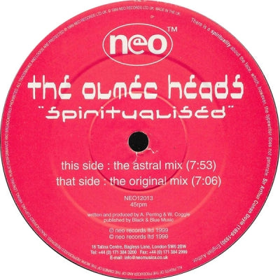 THE OLMEC HEADS - Spiritualised