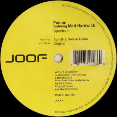 FUSION FEAT. MATT HARDWICK - Spectrum