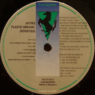 JAYDEE - Plastic Dreams (Revisited)