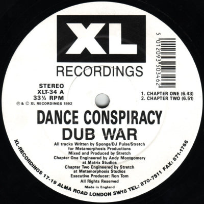 DANCE CONSPIRACY - Dub War