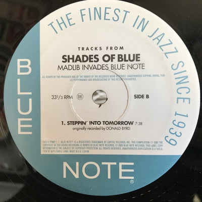 MADLIB - Tracks From Shades Of Blue - Madlib Invades Blue Note