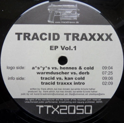 TRACID TRAXXX - EP Vol.1